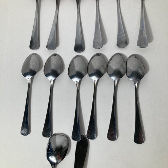 14 Piece 1881 Rogers Oneida Ltd Flatware 6 Tbs 6tsp jam spoon butterknife - Picture 7 of 10